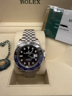 Rolex GMT 126710BLNR